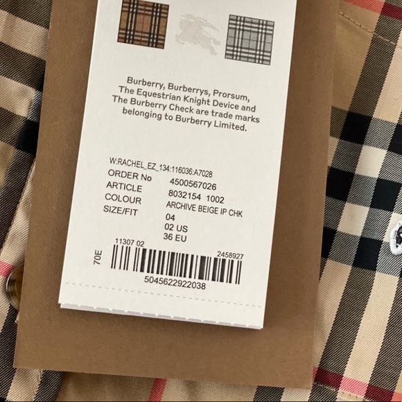 Burberry Rachel Shirt Dress in Vintage Check - Picture 3 of 6